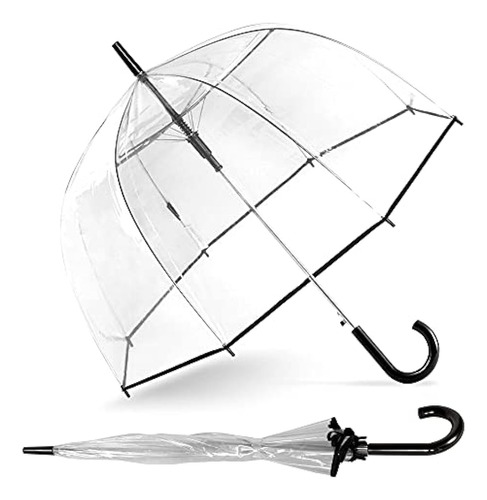 Shedrain Clear Bubble Umbrella - Paraguas Transparente, Resi