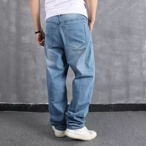 Pantalones Vaqueros De Estilo Hip Hop Para Hombre, Talla Gra