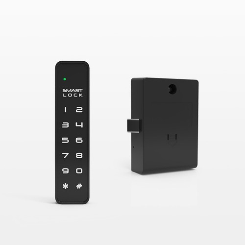 Cerradura Muebles Cajones Tekno Mini F023h Packx2 Huella *c