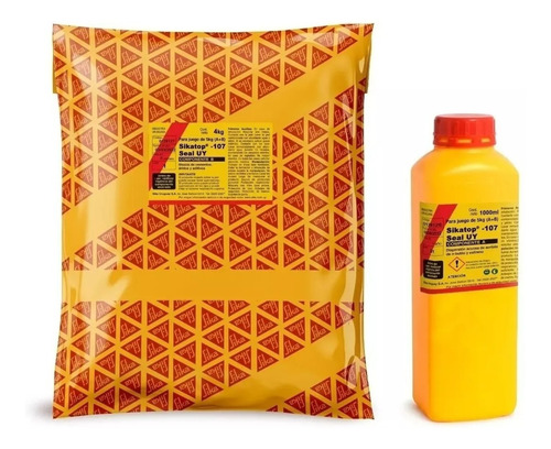 Sika Top Seal 107 Revestimiento Impermeable X 5kg A+b 