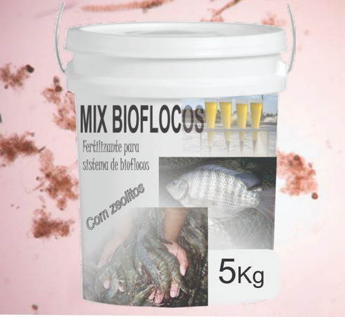 Imagem 1 de 3 de Mix Bioflocos-fertilizante Aquícola Para Sistema De Bft - 5k
