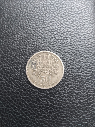 50 Centavos Escudo 1944 Portugal Bc Código Pt6026