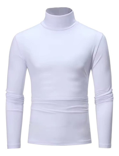 Cafarenas De Algodón Licra Con Cuello Alto Para Hombre