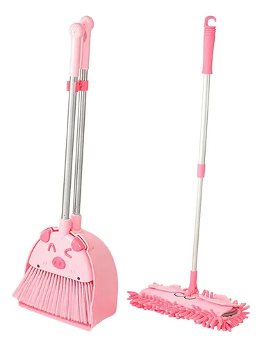 comprar Pequeño Limpieza Trapeador Mop Escoba Recogedor Para Niños