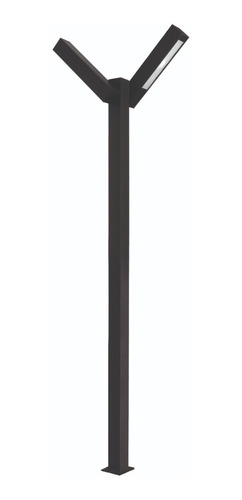 Farol Con Columna De Exterior E27 Intemperie 2,8 Mts Cov-436