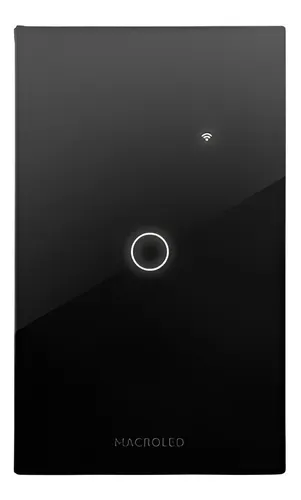 comprar Tecla Smart Tactil Wifi Inteligente 1 Luz Alexa Siri Google.