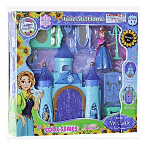 Casa De Juguete Completa Frozen Princess Castillo 