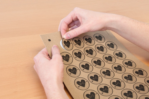 Imagen 3 de 3 de Papel Kraft Adherible Para Impresión