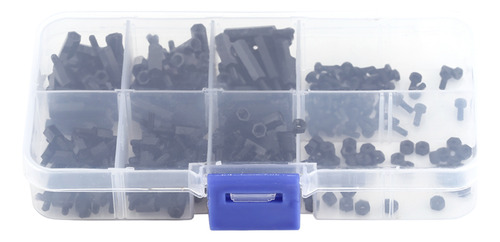 250pcs Nylon M2 Hex Column Surtido Kit Macho Separador