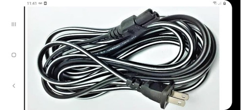 Cable De Poder Tipo 8 Siliconado 5 Mts American Net Nuevos
