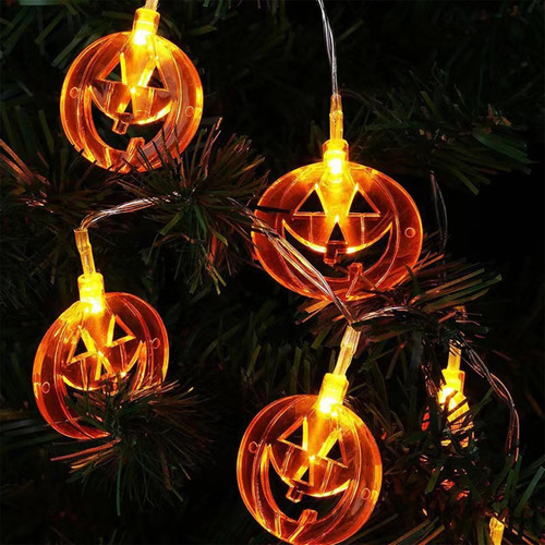 L Lampop Halloween Linternas De Calabaza De Naranja Luces De
