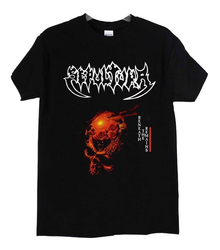 Polera Sepultura Beneath The Re Logo Antig Metal Abominatron