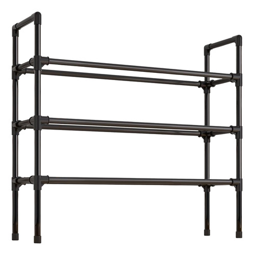 Estante Para Zapatos En V, Organizador De 3 Niveles, Almacen