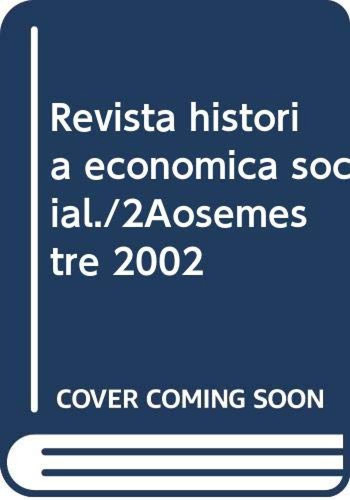 Revista Historia Economica Social./2ºsemestre 2002 Vv.aa. A