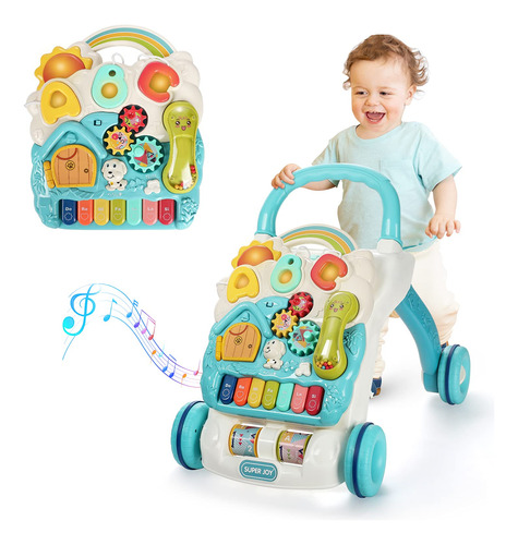 Super Joy Sit To Stand Learning Walker, 3 En 1 Caminantes De