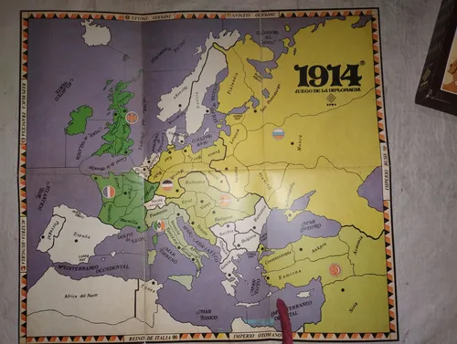 1914. Juego De La Diplomacia. Para Adultos (Usado)