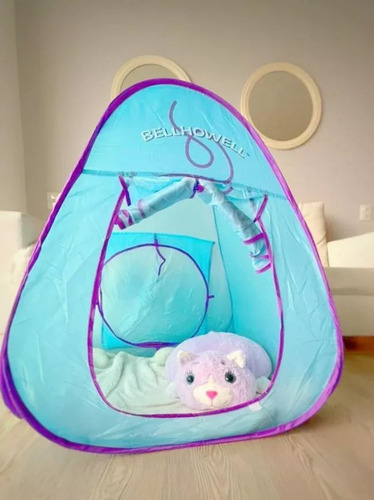 Carpa 3 En 1 Peluche Casa Para Niñas Niños  Carpa Plegable 