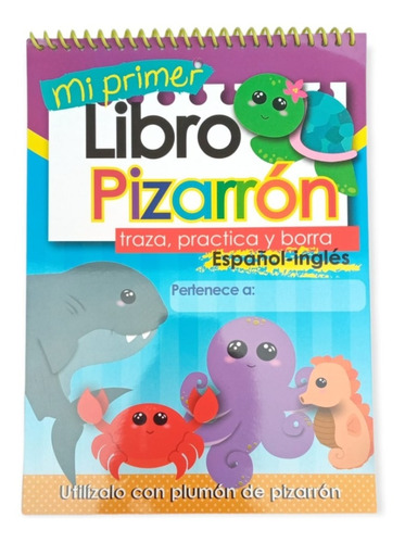 Libro Pizarrón Vocales  Números - Trazos