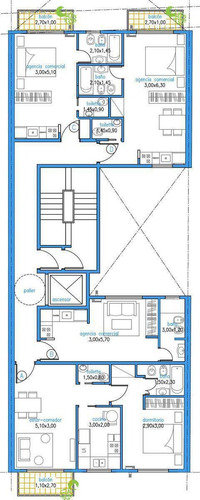 Imagen 3 de 3 de Departamento - Almagro