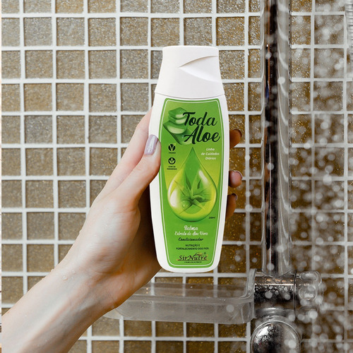 Kit Shampoo E Condicionador Sirnutre Babosa Nutrição Fortale