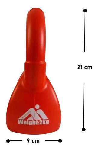 Pesa Rusa Kettlebell 2kg Pesa Rusa 2kg Pesa Ejercicio Crosfi