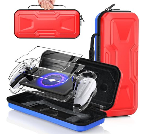 Pack 3 En 1 Para Ps5 Portal: Funda, Carcasa Y Protector