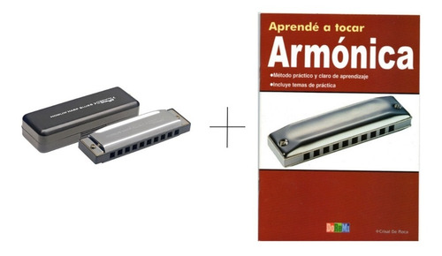 Armónica Blusera 20 Notas Stagg C + Libro De Aprendizaje