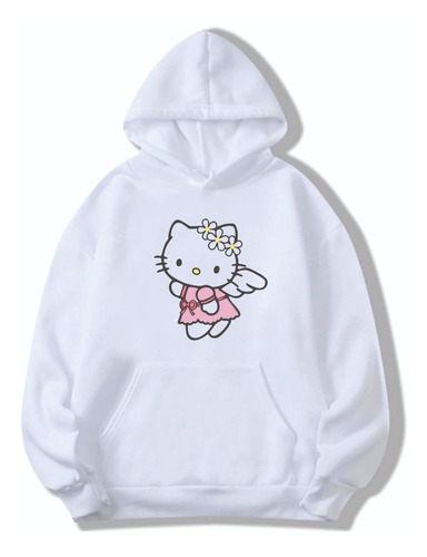 Buzo Hello Kitty Hoodie Canguro Niña Niño #7