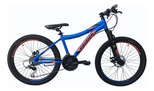 Bicicleta Mountain Bike Raleigh Scout R24 Shimano 21v Color Azul/naranja