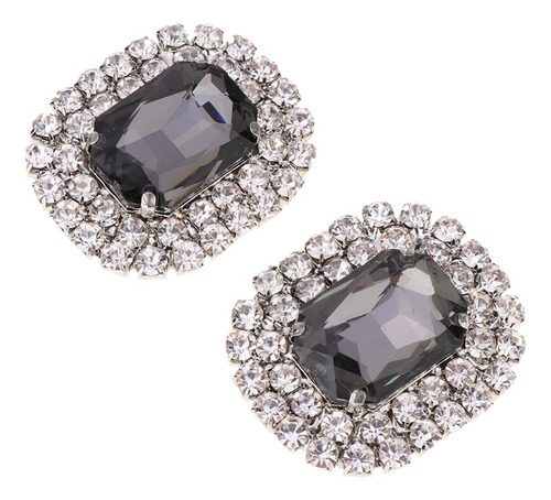 Clips Para Zapatos Con Diamantes De Imitación Para Mujer,