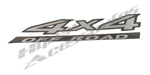 Emblema Adesivo 4x4 Off Road Frontier Nissan 2010 Em Diante