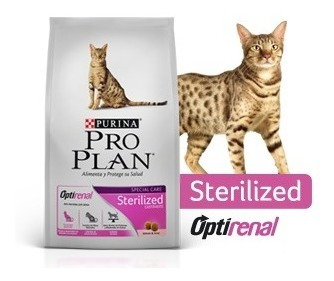 Proplan Sterilized Gato Castrado 3 Kg + Envio!