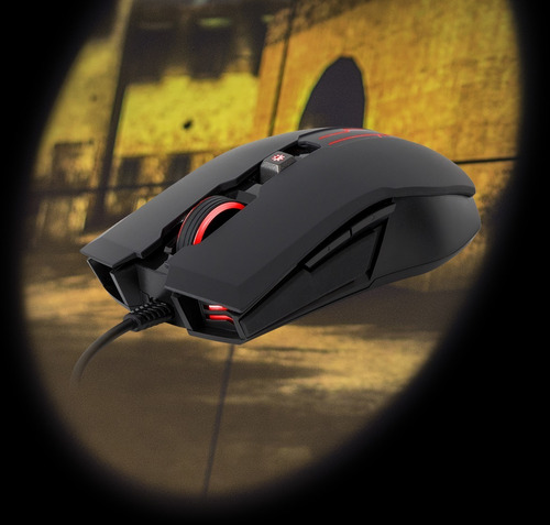 Ratón para juegos Devastator 3 Black RGB 7 colores Cooler Master