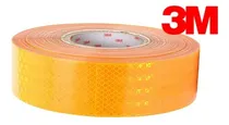 Comprar Cinta Reflectiva Camionera Amarilla 3m Original X Mt