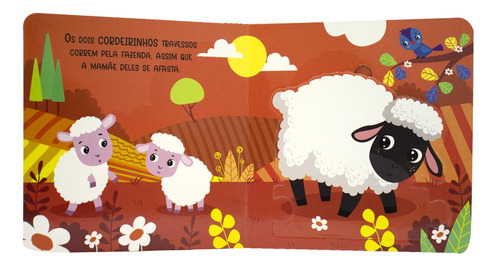 Leia, Encaixe & Brinque: Fazenda, De Mammoth World. Editorial Happy Books, Capa Mole Em Português