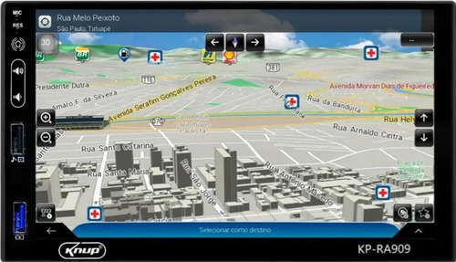 Som Multimidia Carplay Android Gps Auto 307 2010 11 12 13 14