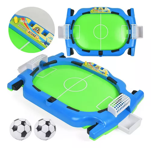 Jogo De Mesa De Futebol De Dois Jogadores Com Lançador De Bola