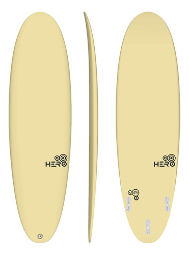 Prancha Hero Eps/epoxy 6'6'' X 21 1/2 '' X 2 3/4'' - 47 L