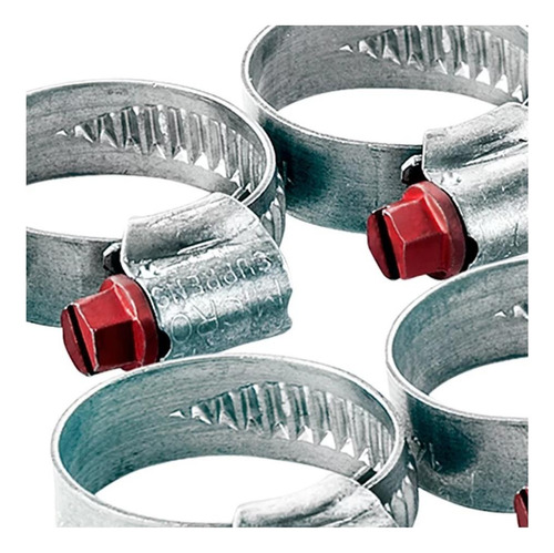 Abraçadeira Comum 1/2'' Polegada (13--19) Kit C/ 2 Unidades