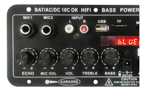 Placa Amplificadora Digital, Módulo De Amplificador De