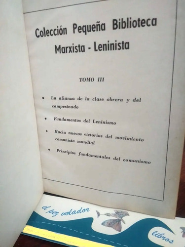 Pequeña Biblioteca Marxista Leninista Tomo 3