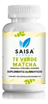 Comprar Té Verde Matcha Moringa Cúrcuma Jengibre 120 cápsulas Saisa Herbal