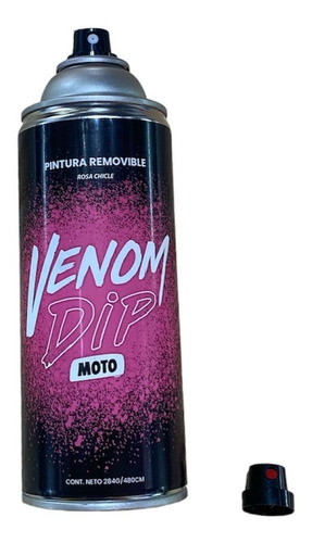 Pintura Removible Moto En Aerosol Venom Rosa.chicle Rpm®