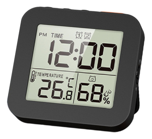 Relojes A Prueba De Agua Relojes De Cocina Termómetro Negro