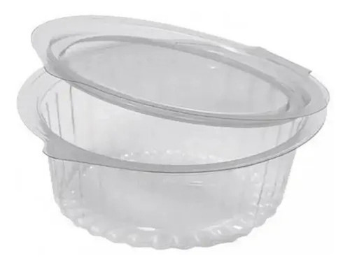 100 Pote Redondo Tampa Articulada 250ml Potes 742 Tipo G742