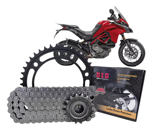 Kit Relação Did Com Retentor Ducati Multistrada 950 17-20