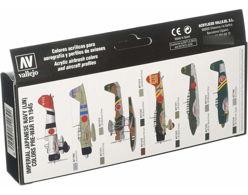Vallejo Imperial Japanese Navy Set 17ml Paint