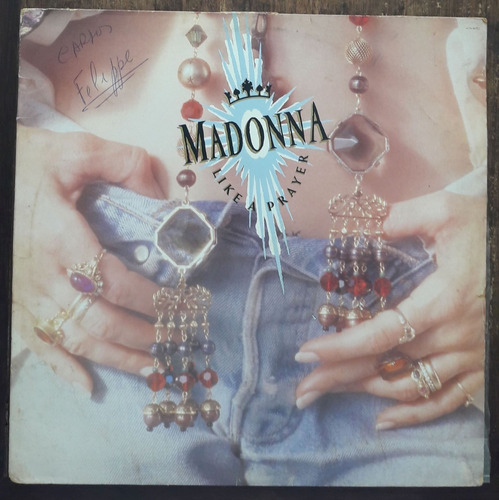 Lp Vinil Madonna Like A Prayer Ed 1989 Br S/enc