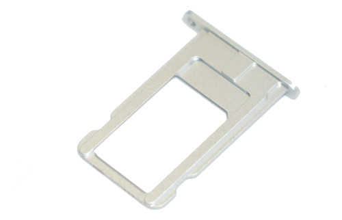 6x Bandeja De Sim Para iPhone 6 Plus Metal A1522 Plata