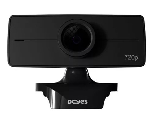 Webcam Raza Hd-02 720p Usb 2.0 - Pcyes Cor Preto